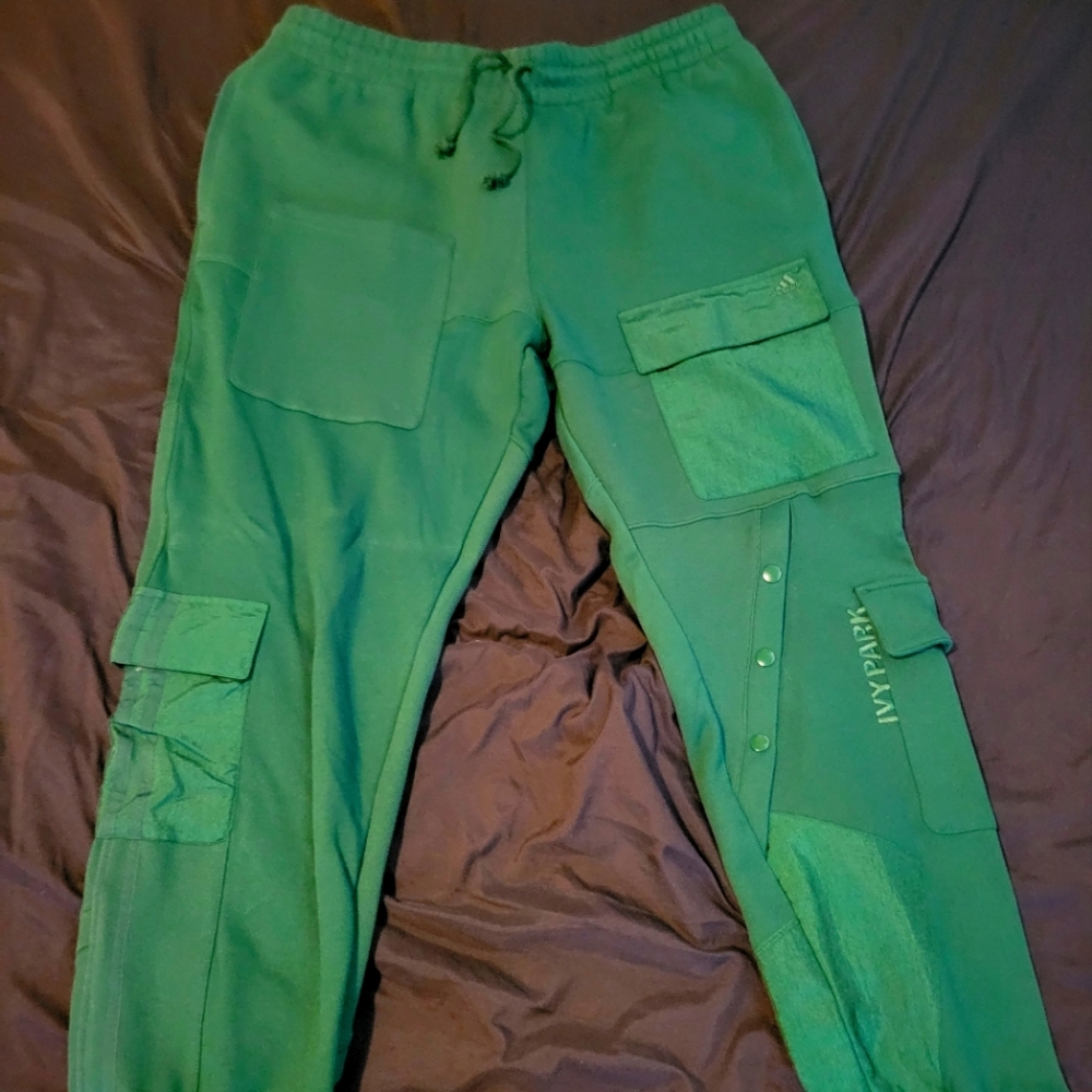 Ivy Park Green Adidas Sweatpants